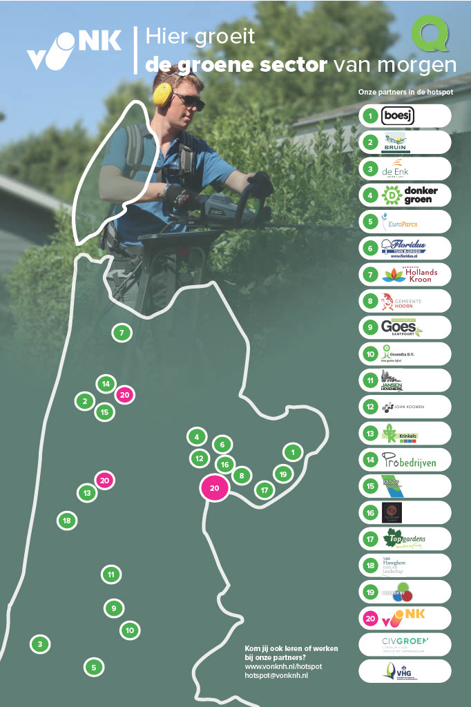 Partners Hotspot Groene Leefomgeving - Vonk