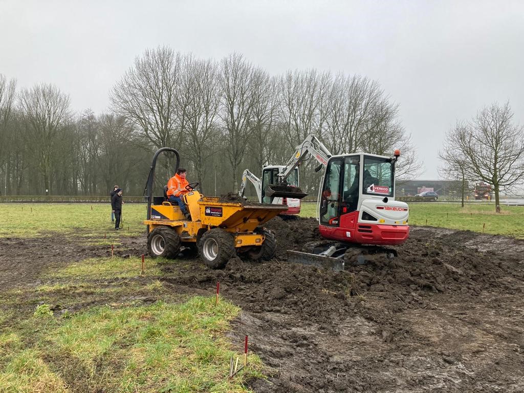 Aanleg-voedselbos-Bovenkarspel - Studenten Groen, Grond & Infra Vonk