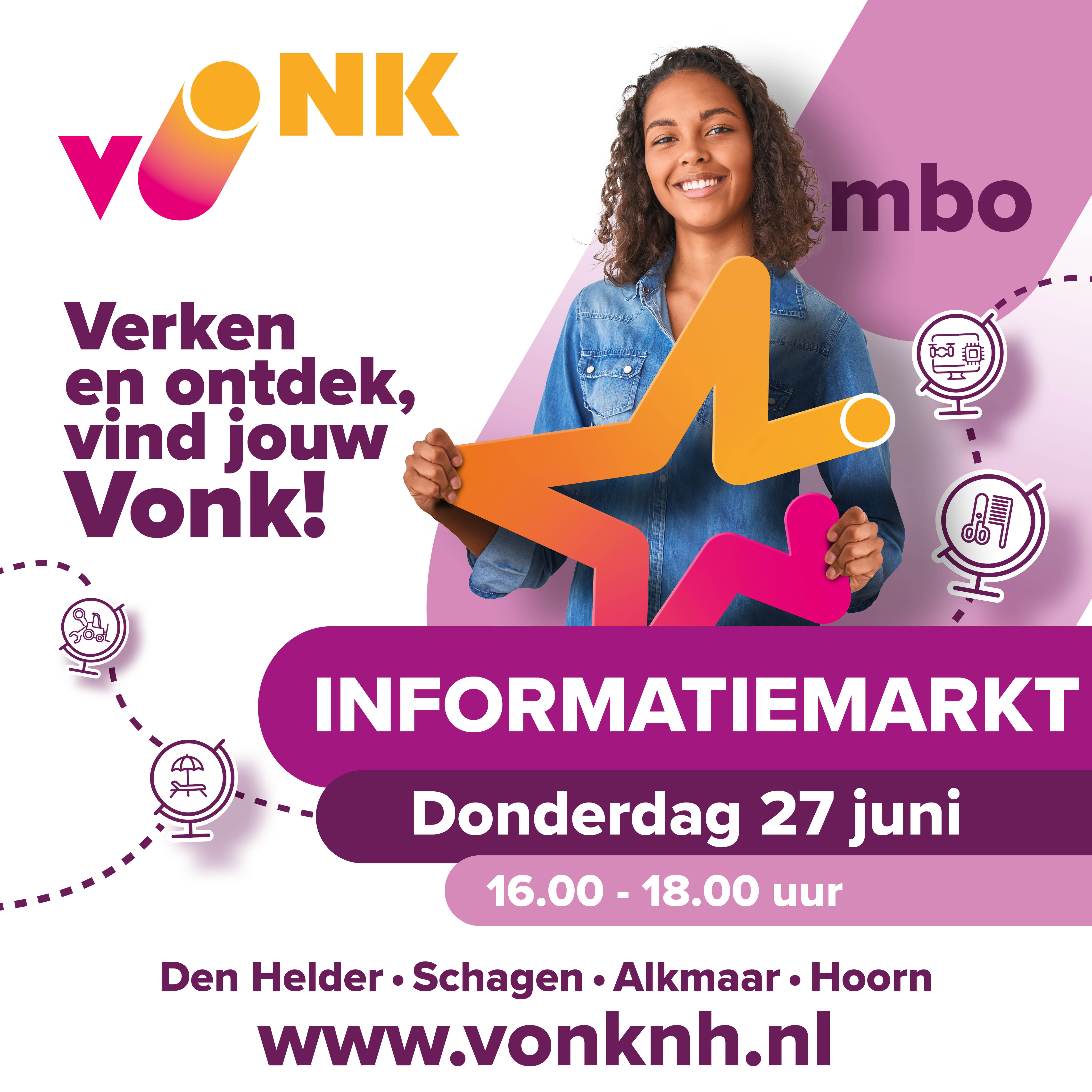 informatiemarkt vonk mbo 27 juni 2024