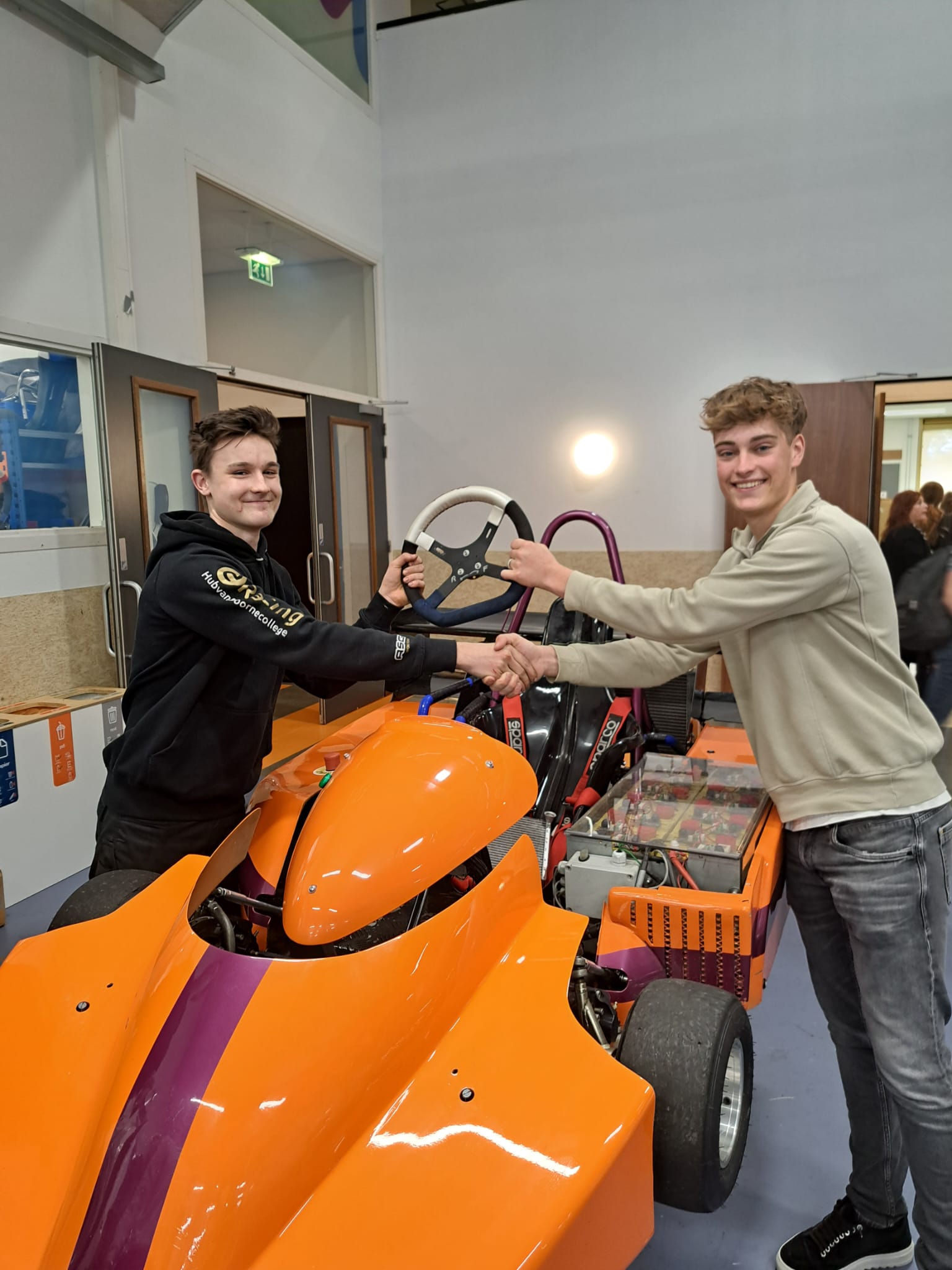 Studenten Vonk Greenkarting