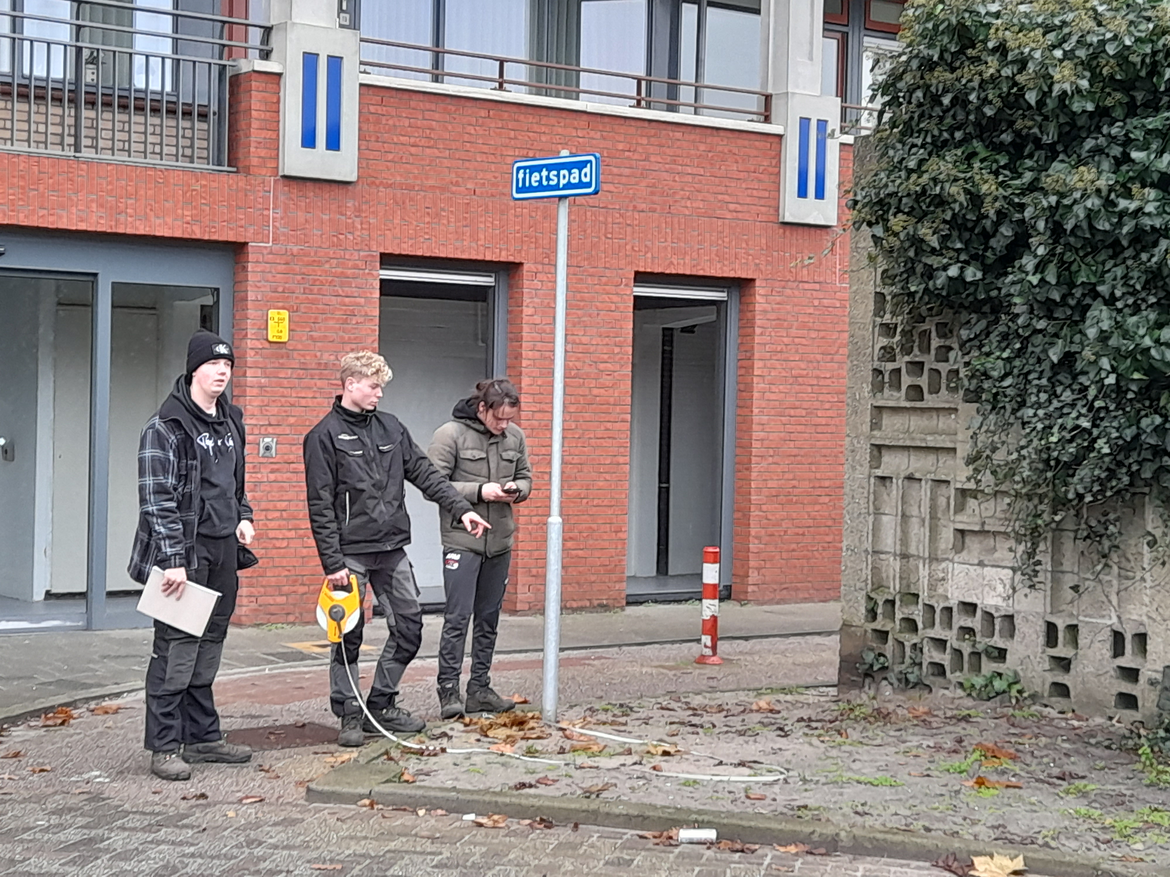 Studenten TPL Vonk Kenniswerkplaats Den Helder