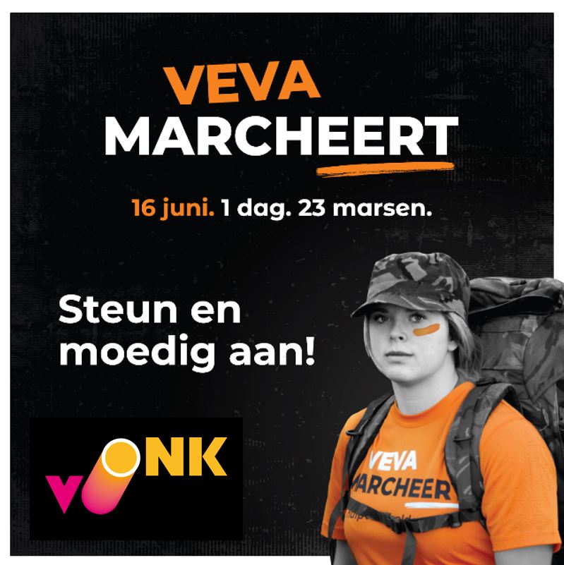 Vonk Veva Marcheert