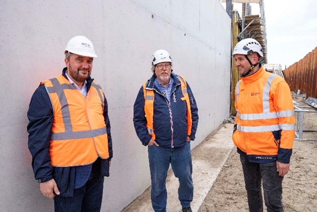 Werkbezoek aan de Port of Den Helder Smaqrt Future Vonk