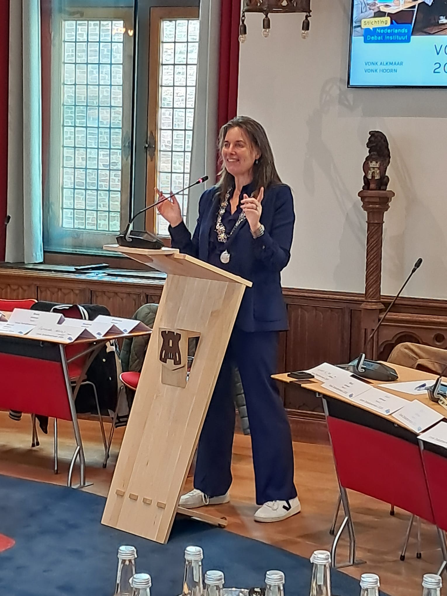 Debatwedstrijd stadhuis Alkmaar