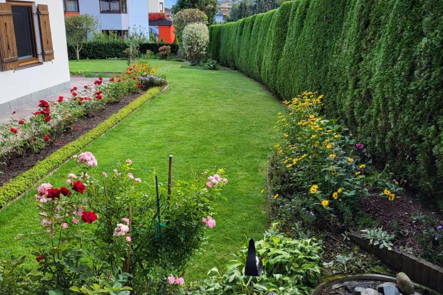 Tuin die af is 