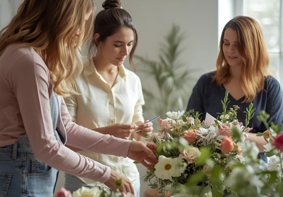 Bloem, groen en styling cursussen Vonk