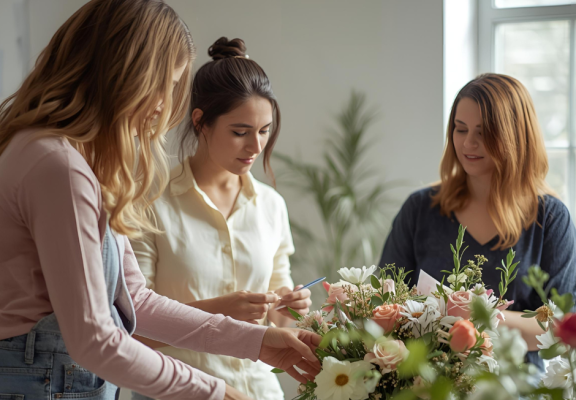 Bloem, groen en styling cursussen Vonk
